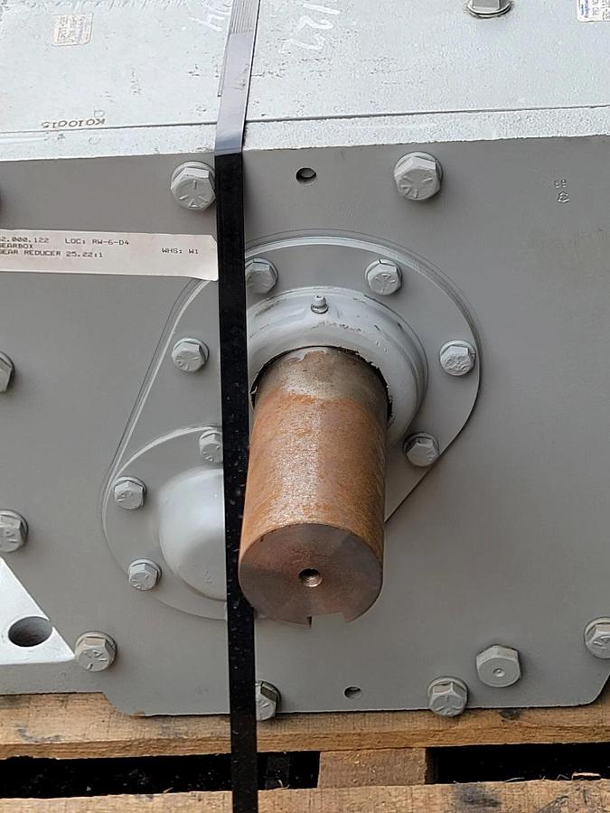 Used NEW FALK 1050FZ2A-25.22 / 1050FZ2A2522 ENCLOSED GEAR DRIVE 25:1 7.5HP 1200RPM