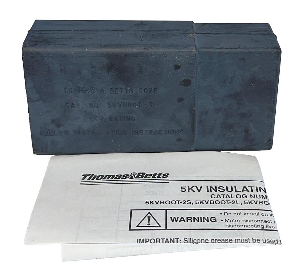 NEW THOMAS & BETTS 5KVBOOT-3L / 5KVBOOT3L 5KV INSULATING BOOT PIGTAIL CONNECTOR
