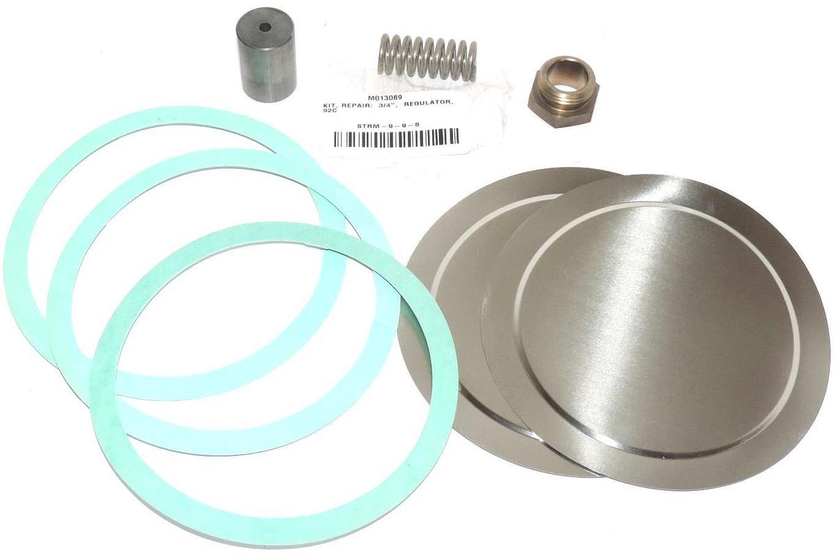 NEW MPW EMERSON PROCESS M013089, 3/4" 92C REGULATOR REPAIR KIT, STRM-9-9-5