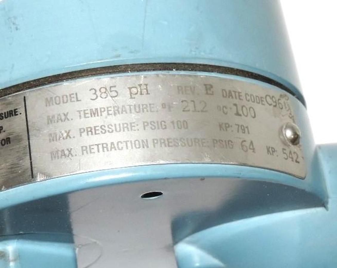 Used ROSEMOUNT TRANSMITTER 385 PH ANALYTICAL TRANSMITTER REV. E