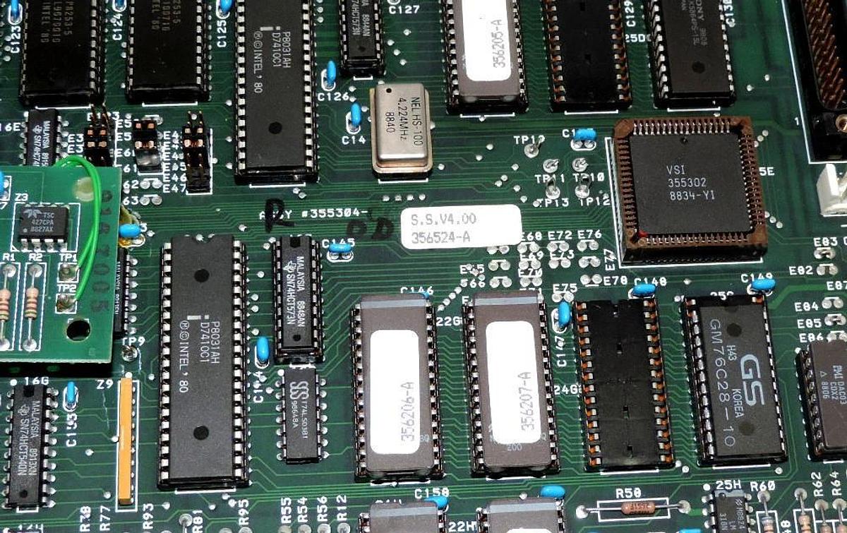 Used VIDEOJET 356524-A PC BOARD 355304-D, 356524A
