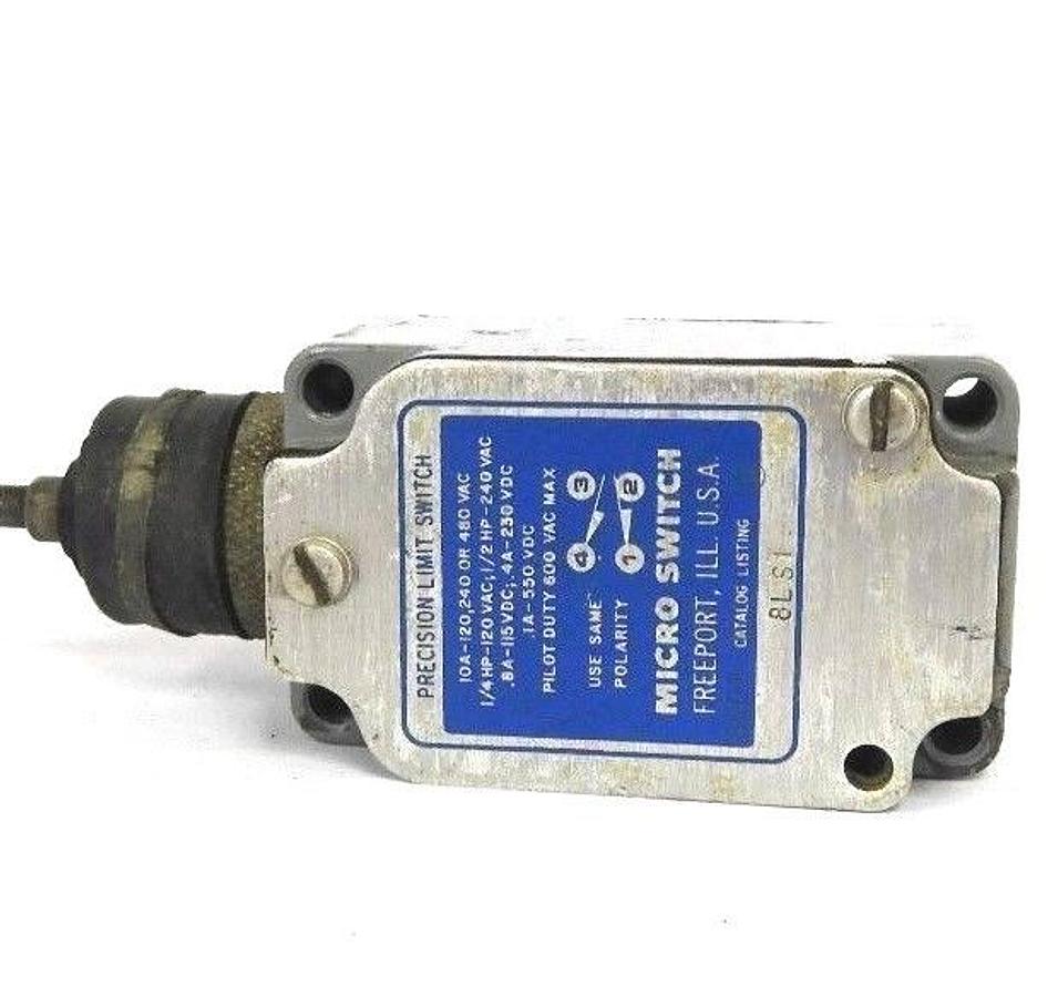 Used HONEYWELL MICRO SWITCH 8LS1 WOBBLE STICK LIMIT SWITCH