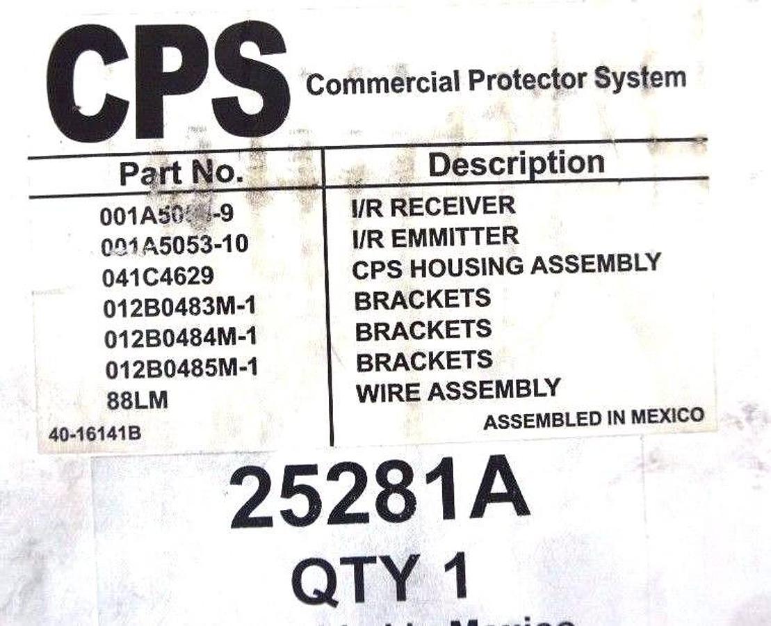 Used NIB CPS LIFT MASTER 25281A COMMERCIAL PROTECTOR SYSTEM