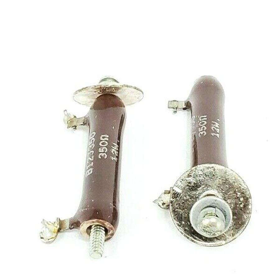 Used LOT OF 2 OHMITE B12J350 12W 350 OHMS VIT 5%
