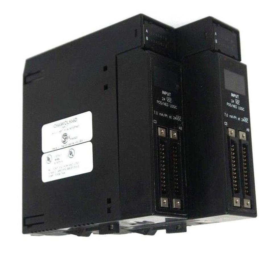 Used LOT OF 2 GE FANUC IC693MDL655D INPUT MODULE 24VDC 32PT POS/NEG FAST