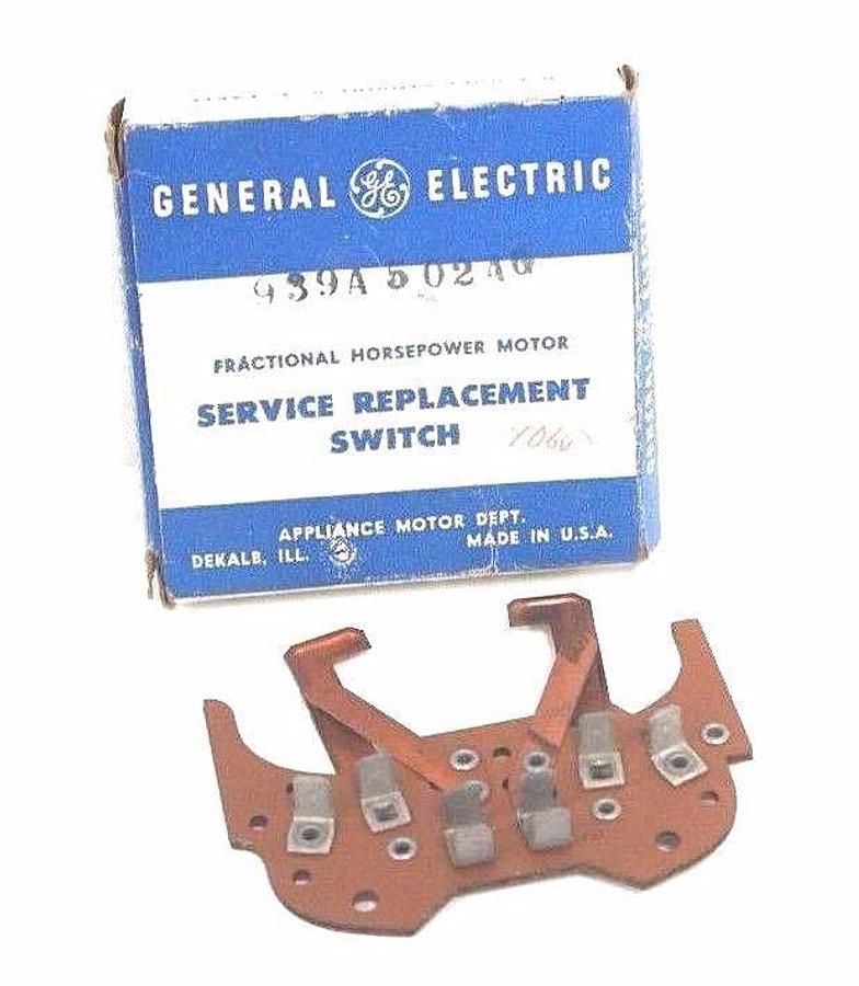 Used NIB GENERAL ELECTRIC 939A502AG SERVICE REPLACEMENT SWITCH