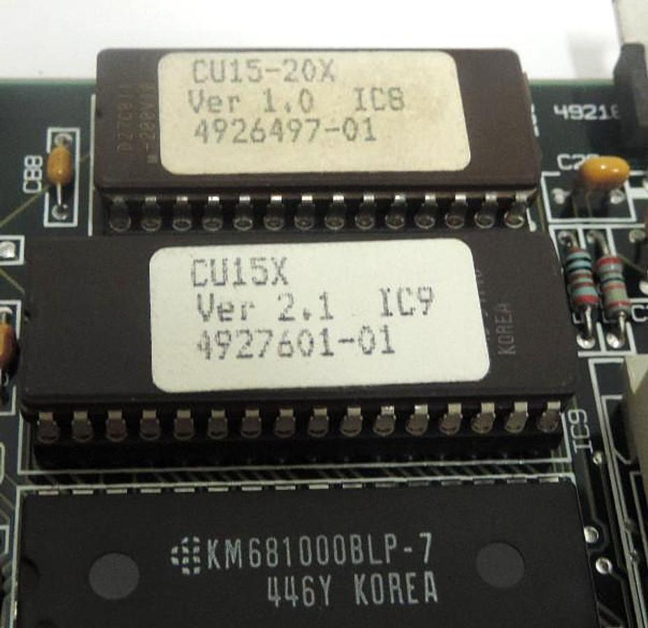 Used ALFA LAVAL SATT CONTROL 492151001 /2 GG CPU MODULE CU15-20X RECONDITIONED ABB