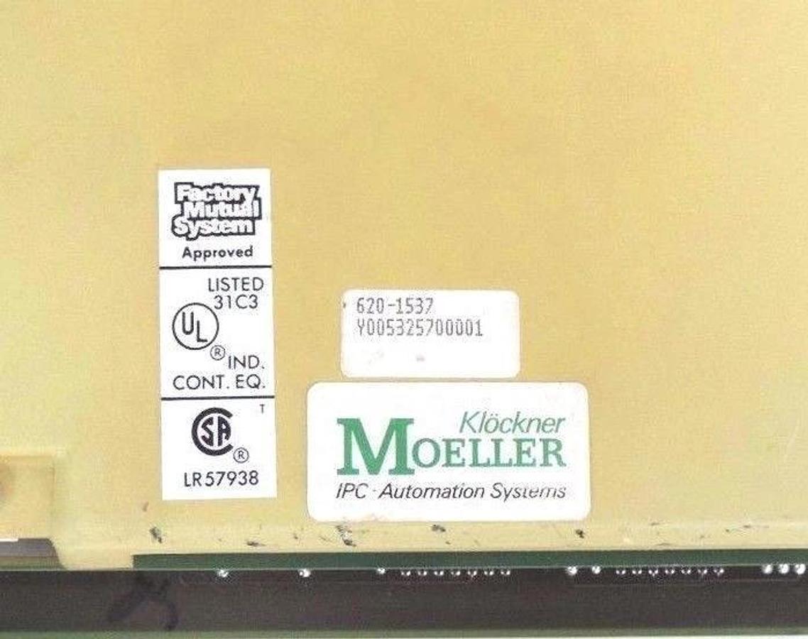 Used KLOCKNER MOELLER HONEYWELL IPC 620-1537 PROCESSOR 4K, 620-15, VR. 2.0, 6201537