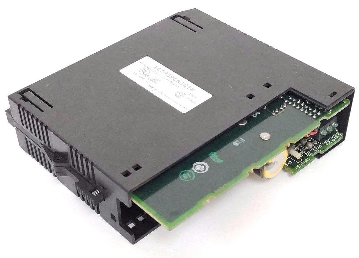 Used GE FANUC IC693PCM301H PROGRAMMABLE COPROCESSOR - 192K