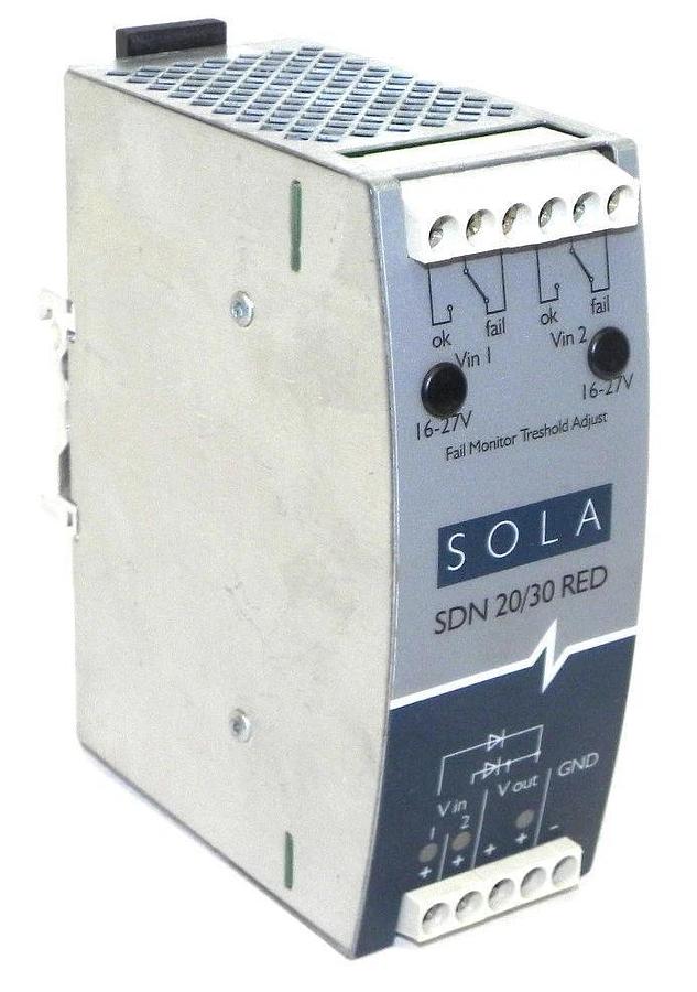 Used SOLA SDN20/30RED POWER SUPPLY SDN2030RED