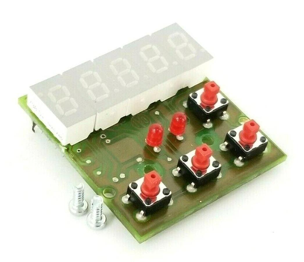 Used IVO INDUSTRIES 372.00.545/1 COUNTER DISPLAY BOARD HPHDSP-7503 372.00.545