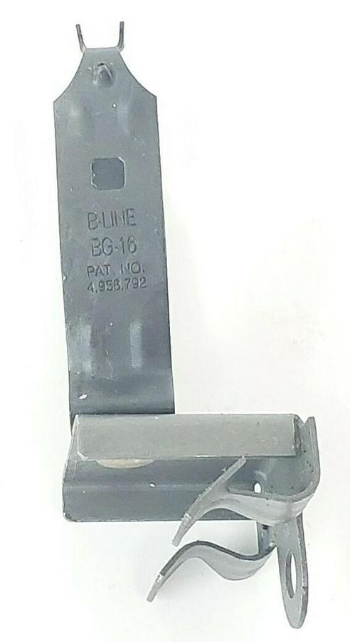 Used LOT OF 48 NEW B-LINE BG-16 BEAM FASTENERS FOR 1" CONDUIT W/ U-2-4 BASEPLATES