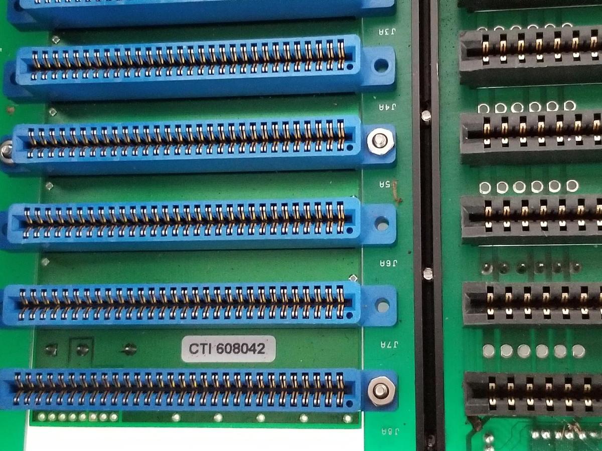 Used ELECTRONIC SOLUTONS SBC757 SLOT RACK REV. C SBC757MBD REV. F 07-0000489