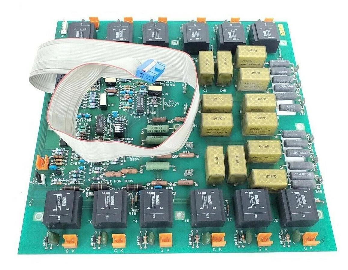 Used BOSTON / FINCOR 105574201-E SNUBBER / TRIGGER BOARD REV: E EL 105574201, 1055743