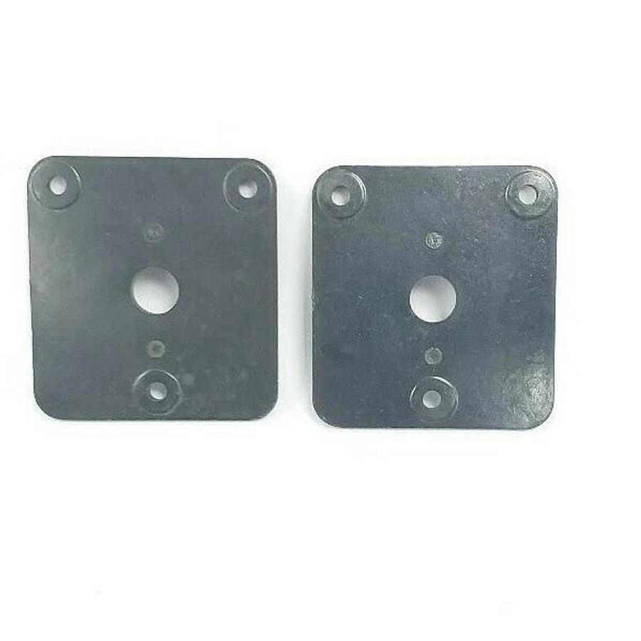 Used LOT OF 2 GENERAL ELECTRIC 6016164P1 MANUAL OFF AUTO SWITCH PLATES