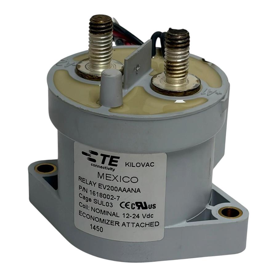 Used TE Kilovac EV200AAANA Relay 1618002-7 12-24 Vdc High Voltage 500A Contactor