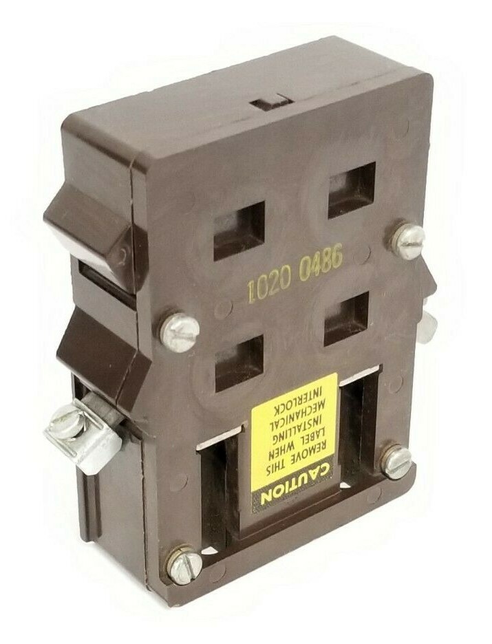 Used NEW CUTLER HAMMER 1020-0486 CONTACT INTERLOCK SWITCH 51856724 10200486