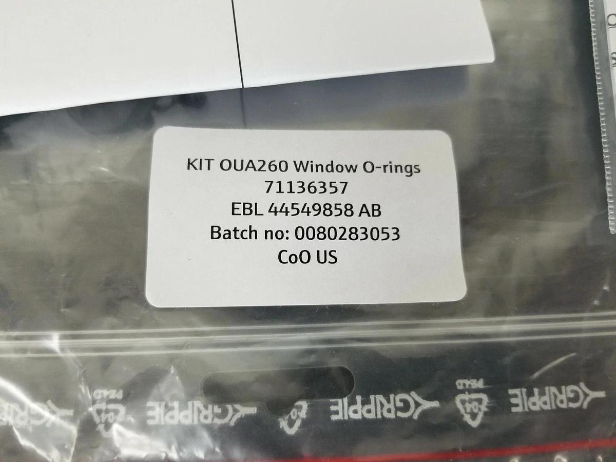 NEW ENDRESS + HAUSER KIT OUA260 WINDOW O-RINGS EPDM (USP) 71136357
