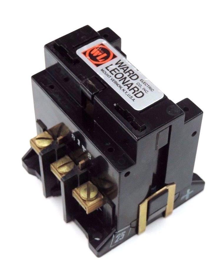 Used NEW WARD LEONARD 7000-9004 CONTACTOR 40A, 240VDC, 10A, 500VDC, 70009004