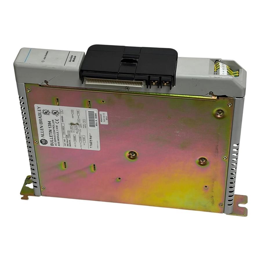 Used Allen-Bradley 1394-AM04 Axis Module 3 kW Servo Controller DAMAGED HOUSING