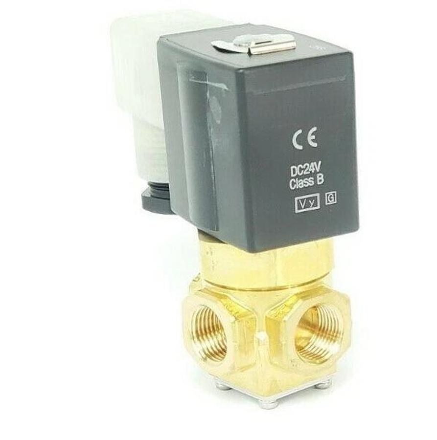 Used NEW SMC VX3324-03-5DZ1 DIRECT OP 3 PORT SOLENOID VALVE VX3324035DZ1
