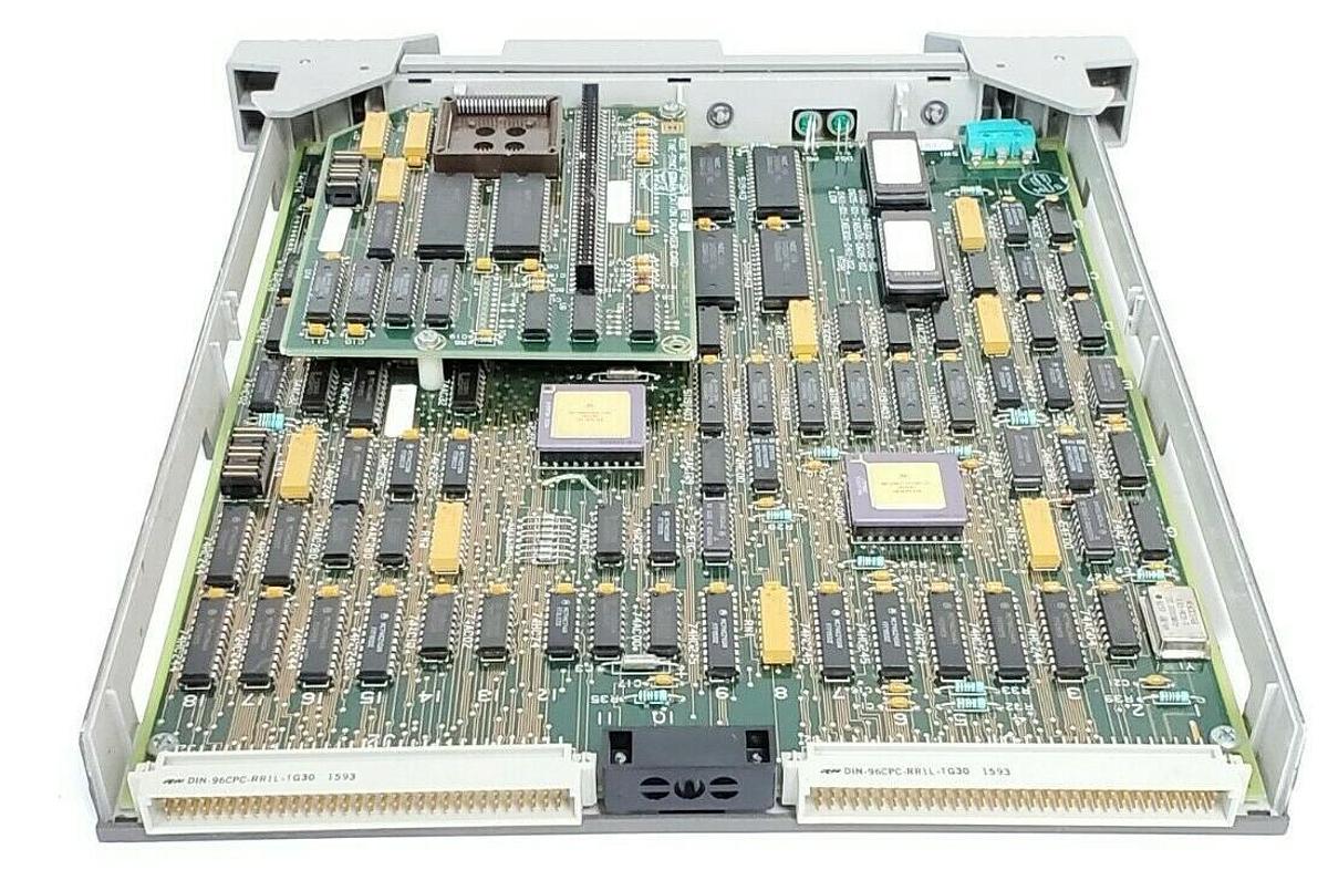 Used HONEYWELL MEASUREX 51304684 ADVANCE COMMUNICATOR APM BOARD W/ DAUGHTER BOARD
