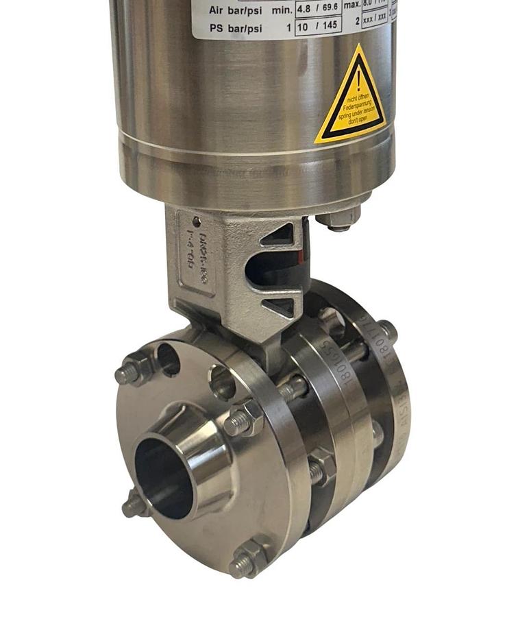 GEA 7881-0251-0100-0000+TM15P2AAL/66/52 BUTTERFLY VALVE ASSEMBLY 1'' 170mA NSNP