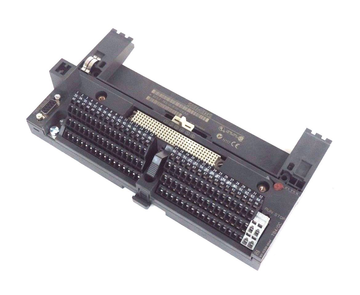 Used NEW SIEMENS 6ES7-193-0CB30-0XA0 BLOCK TERMINAL ET200B TB4/3 3W SPRING 32CH
