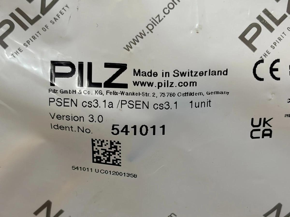 Used Pilz PSEN cs3.1a / PSEN cs3.1 RFID Safety Switch 541011 New In Sealed Bag