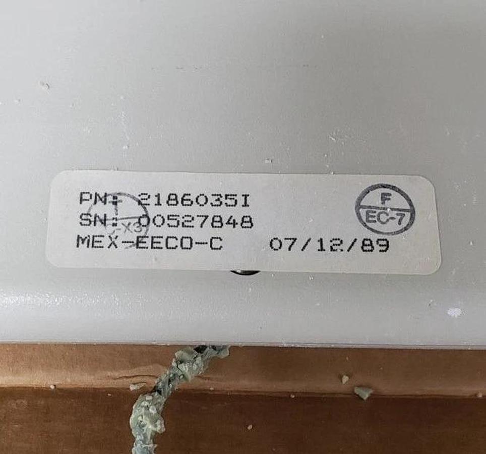 Used MAXI MODEL 218603XC TYPE B1 B2 SPEEDMAX 25000 MECHANICAL KEYBOARD *DAMAGED*