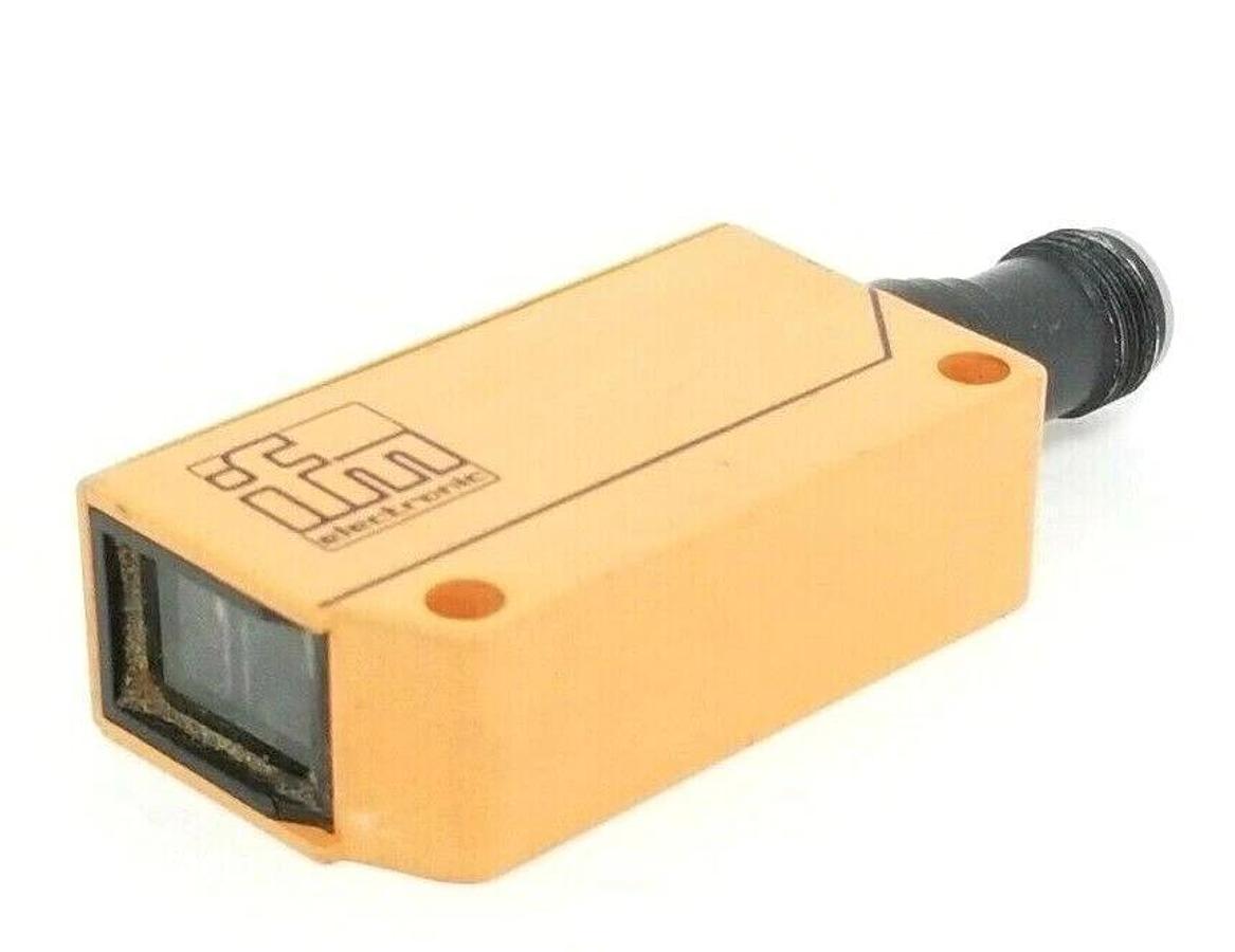 Used IFM EFECTOR OU5034 OUT-HPKG/US DIFFUSE REFLECTION SENSOR, 200MM, 10-55V DC
