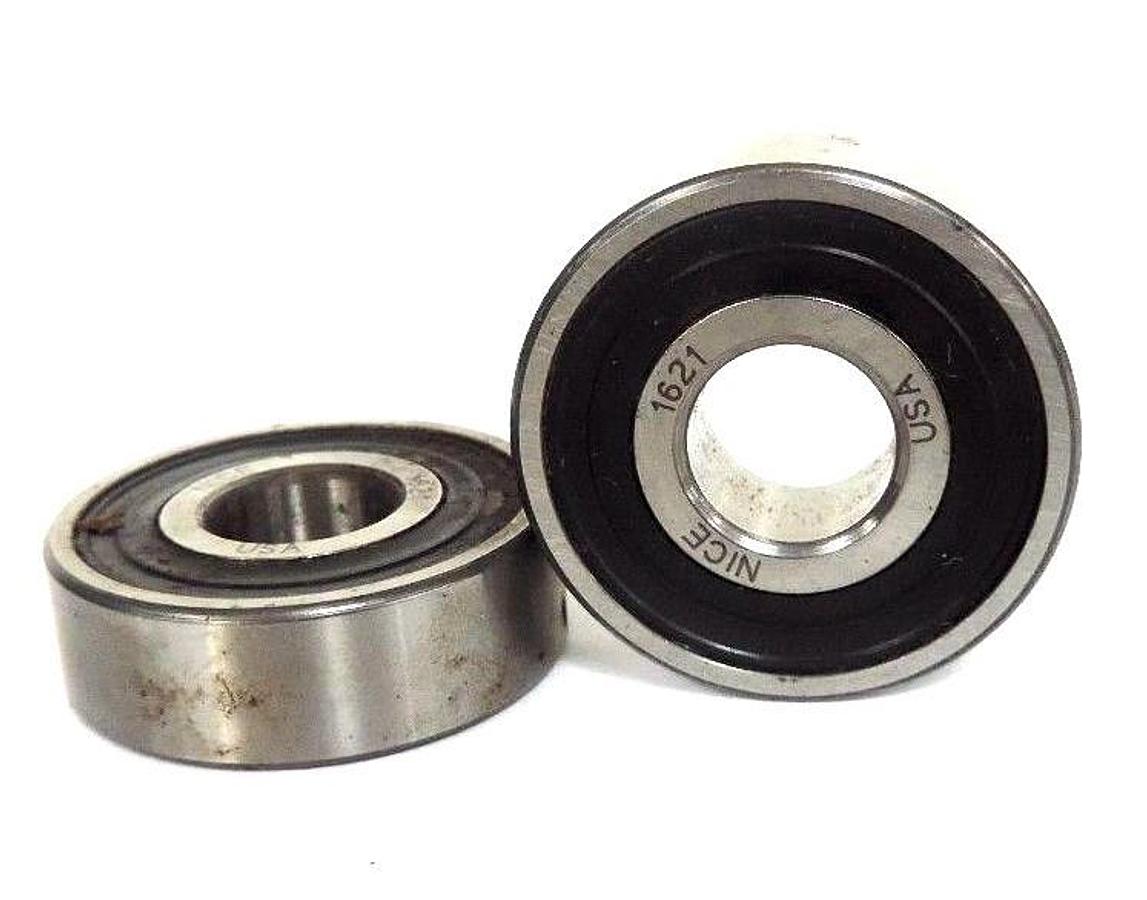 Used LOT OF 2 NICE 1621 BEARINGS