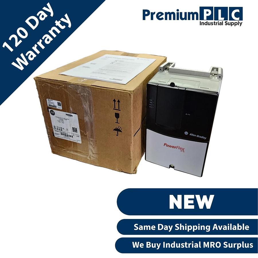 ALLEN BRADLEY 20AD011A0AYNANC0 /A POWERFLEX 70 AC DRIVE 7.5HP 480V FW 5.001 NSMP