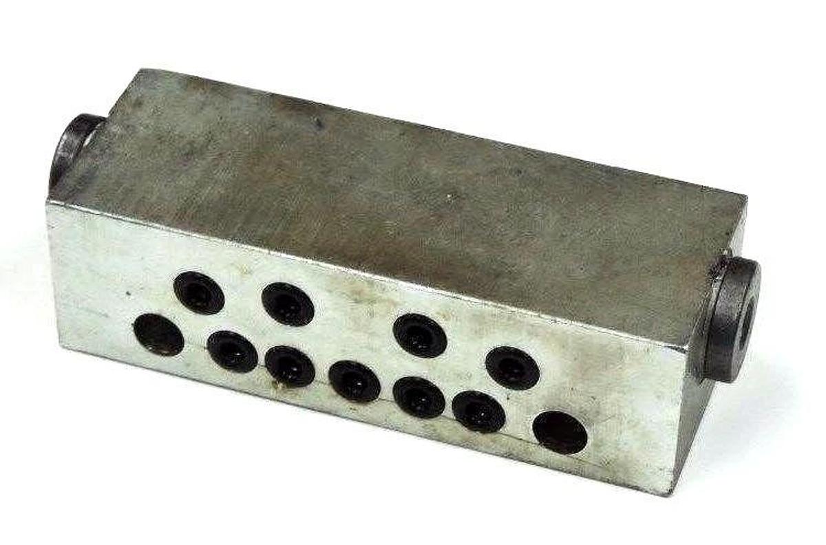 Used LUBRIQUIP MSP-20S MODULAR DIVIDER VALVE MSP20S