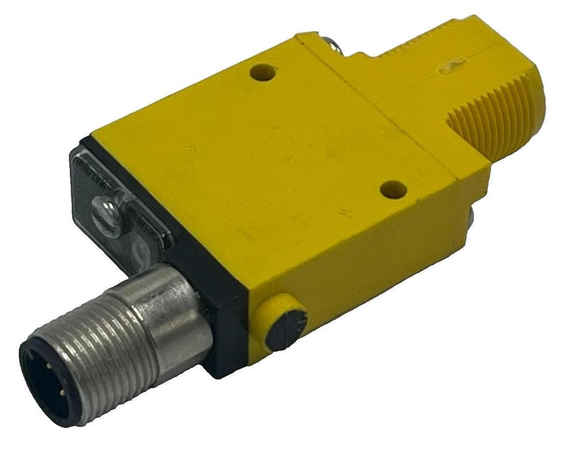 Used BANNER SM31RLQD MINI-BEAM PHOTOELECTRIC SENSOR Red LED RETROREFLECTIVE 4-Pin