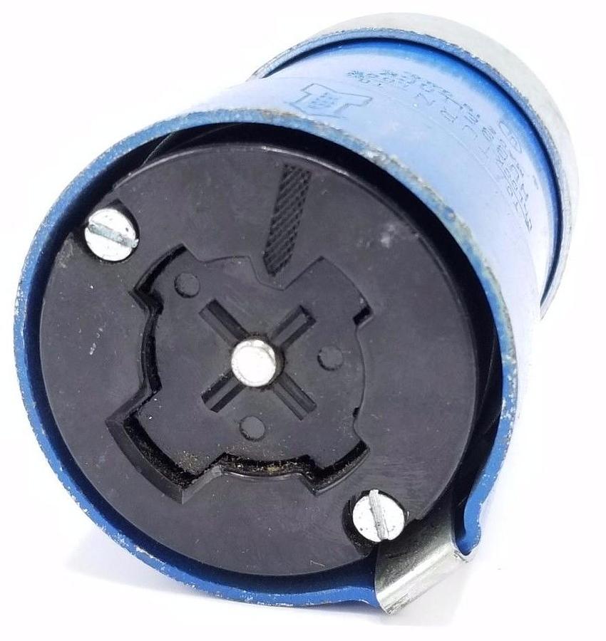 Used HUBBELL 5 WIRE (4 POLE + EQ. GR.) 20A 250 VDC, 30A 600VAC PLUG