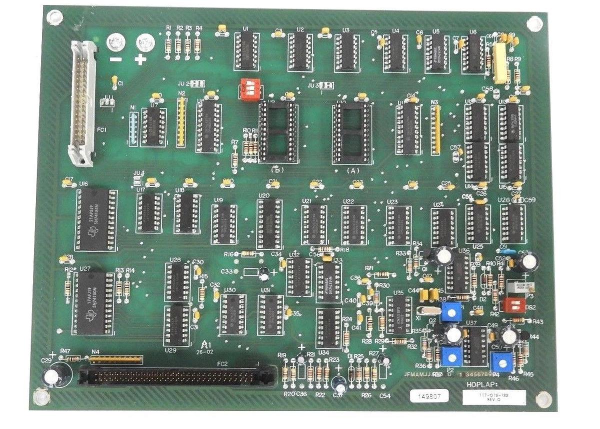 Used HOPLAB PC48051-4 BOARD 48051, 117-012-122 REV. 0, 149807