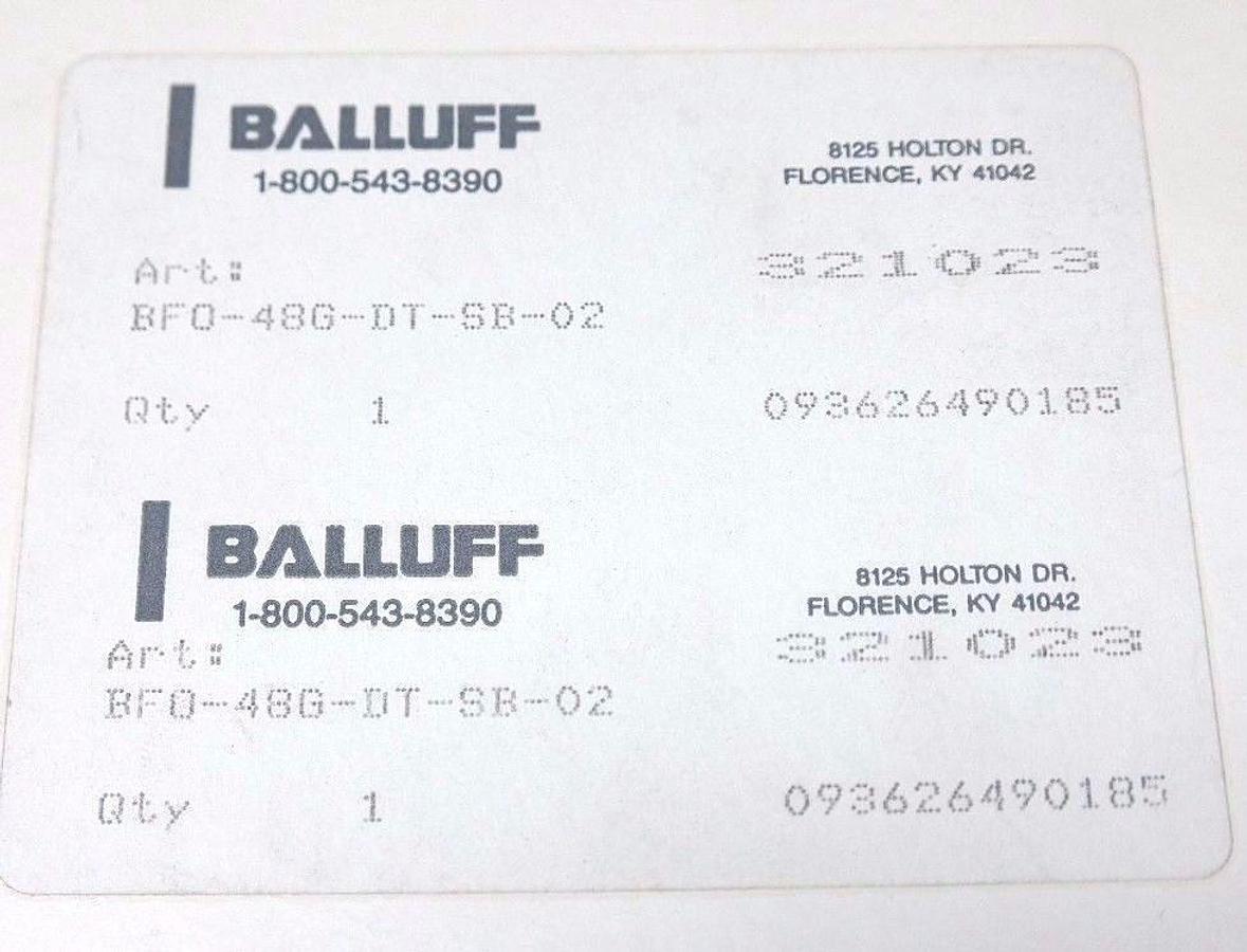 NIB BALLUFF BF0-48G-DT-SB-2 FIBER OPTIC CABLE BFO-48G-DT-SB-2, BFO-48G-DT-SB-02