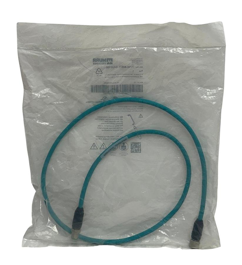 MURR ELEKTRONIK 7700-44571-S4U0100 / 770044571S4U0100 M12 CONNECTION CABLE NSFS