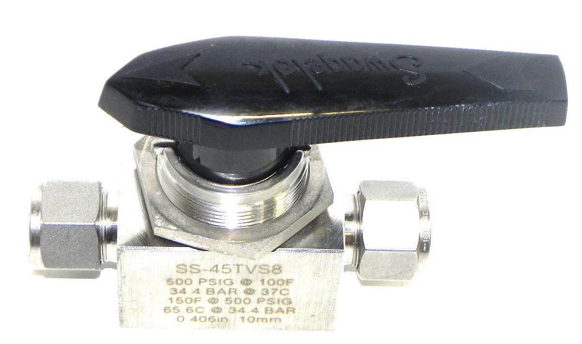 NEW SWAGELOK SS-45TVS8 VALVE SS45TVS8