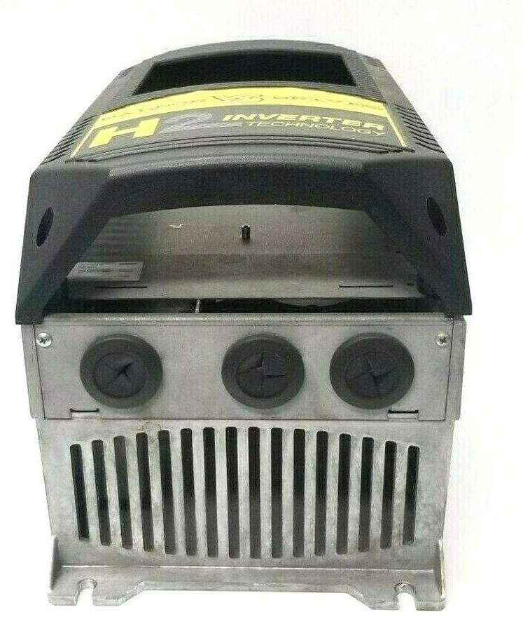 Used BALDOR DRIVES CAT. NO. VS1SP420-1B DRIVE HOUSING IN2018A10 H2 (HOUSING ONLY)