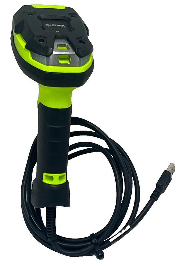 ZEBRA DS3608 Ultra-Rugged Industrial 1D/2D Barcode Scanner Kit USB CBA-U46-S07ZA
