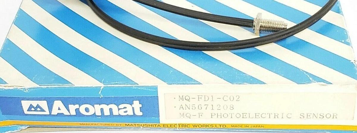 NIB AROMAT MQ-FD1-C02 MQ-F PHOTOELECTRIC AMPLIFIER CABLE AN5671208 MQFD1C02