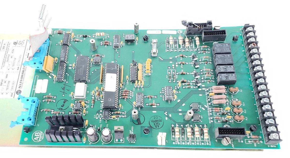 Used ALLEN BRADLEY 1336-B003-EOD-L2 DRIVE ASSEMBLY 120659 148363 REV. 02 (INCOMPLETE)
