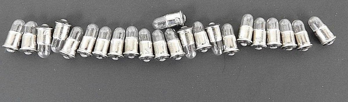 Used LOT OF 23 NEW GENERIC 381 MIDGET BULBS