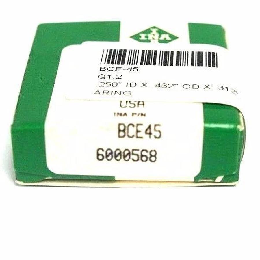Used LOT OF 40 NIB INA BCE45 DRAWN CUP NEEDLE ROLLER BEARINGS 1/4" BORE