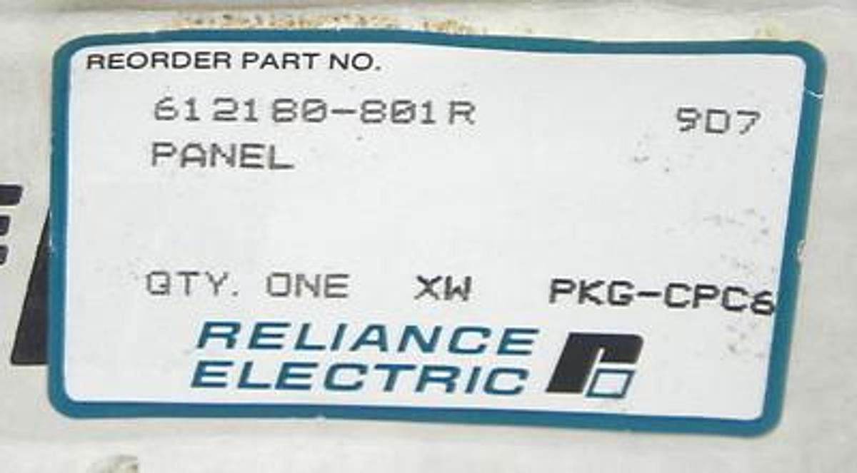 Used NEW RELIANCE ELECTRIC 612180-801R KEY PAD ASSEMBLY GP2000, 612180801R