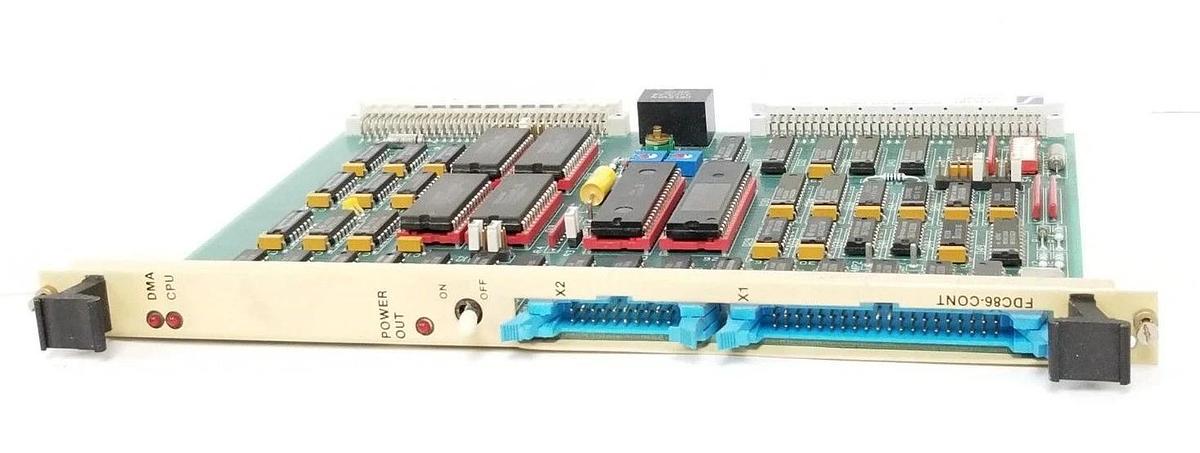 Used ABB / STROMBERG FDC86-CONT FLOPPY DISK CONTROLLER 57770163 5761168-5C MT746
