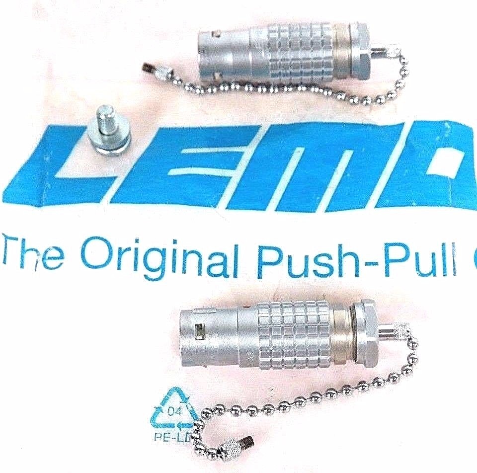 Used LOT OF 2 NEW LEMA FGG.3B CONNECTORS FGG3B