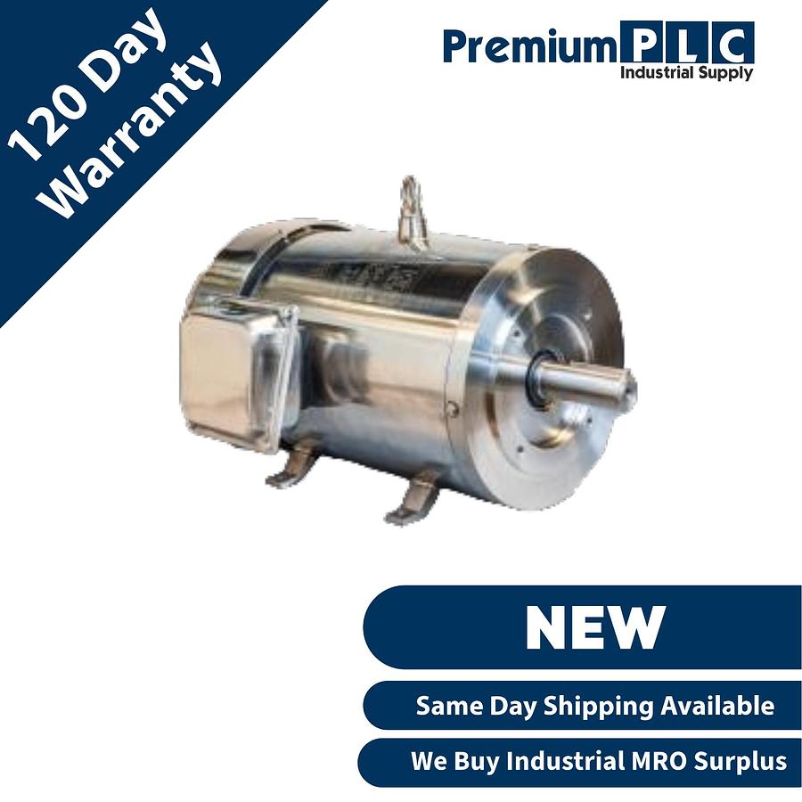 Used NEW STERLCO STERLING ELEC XH0254PHA-1 SS MOTOR 25HP 1800 3/60/230/460 284TC TEFC